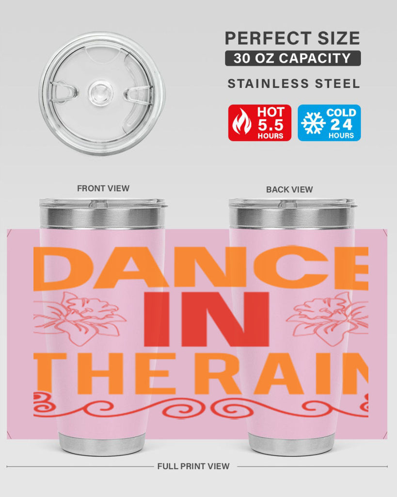 Dance in the rain 117#- spring- Tumbler