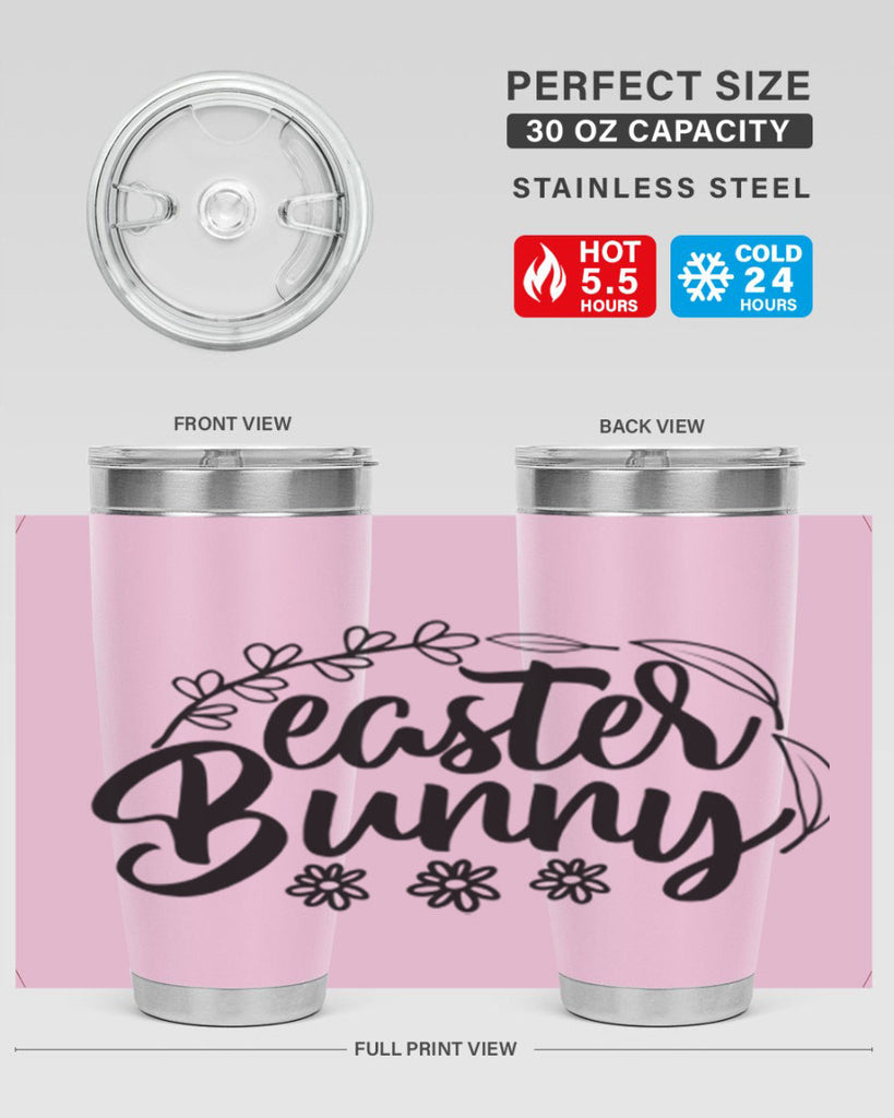 Easter bunny  129#- spring- Tumbler
