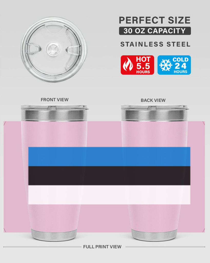 Estonia 142#- world flags- Tumbler