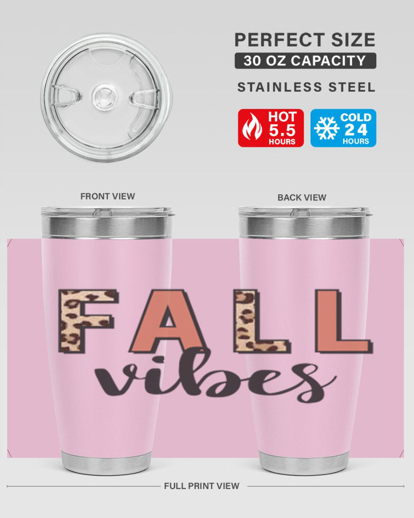 Fall Vibes 143#- fall- Tumbler