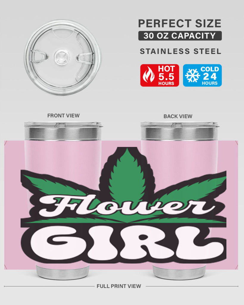 Flower girl 85#- marijuana- Tumbler