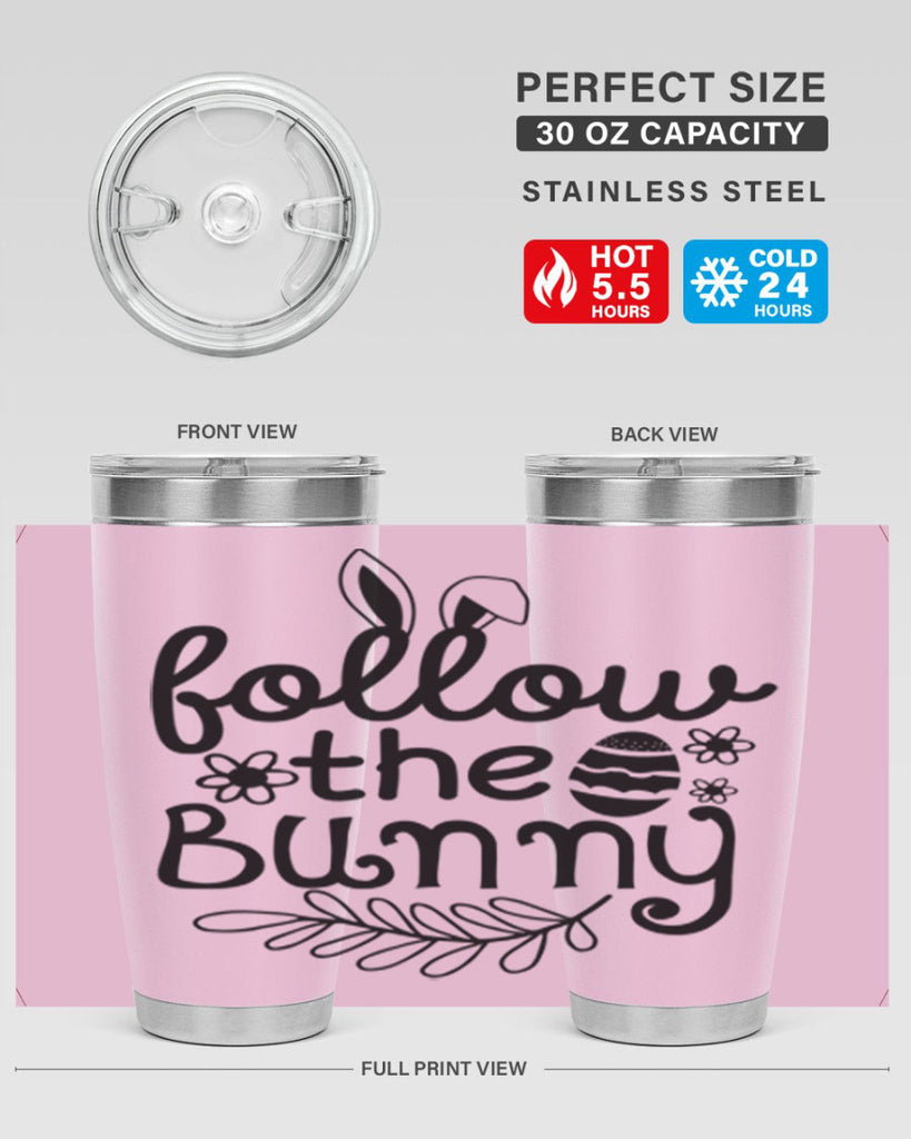 Follow the bunny  142#- spring- Tumbler