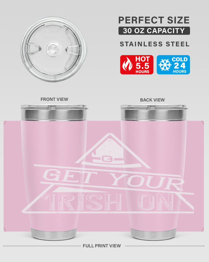 Get your Irish on Style 137#- St Patricks Day- Tumbler