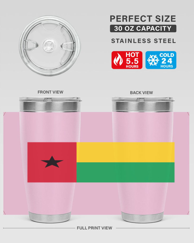GuineaBissau 128#- world flags- Tumbler