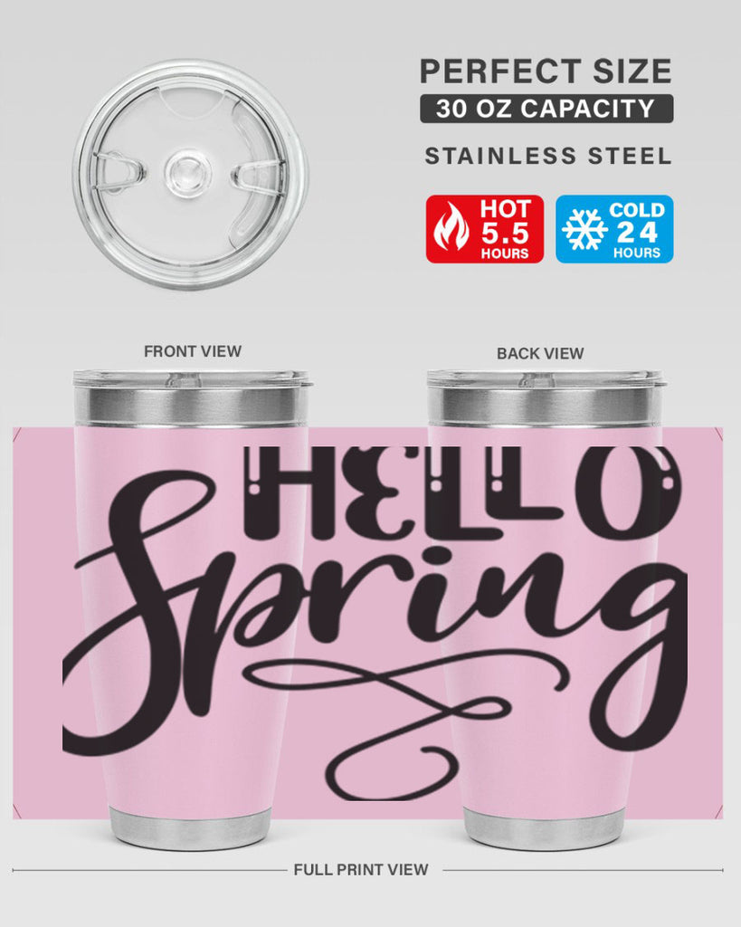 HELLO SPRING  230#- spring- Tumbler