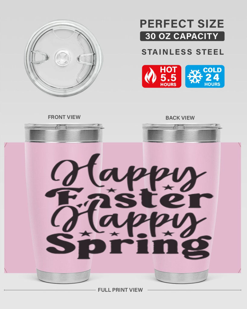 Happy Easter Happy Spring 156#- spring- Tumbler