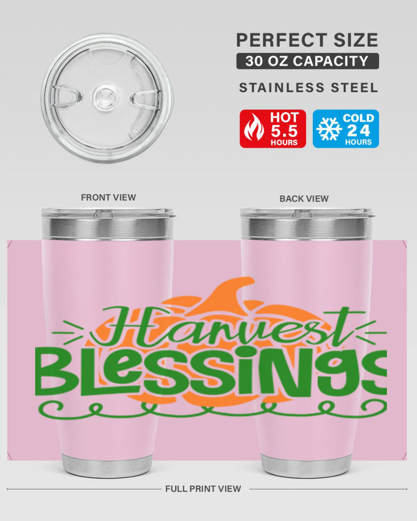 Harvest Blessings 265#- fall- Tumbler
