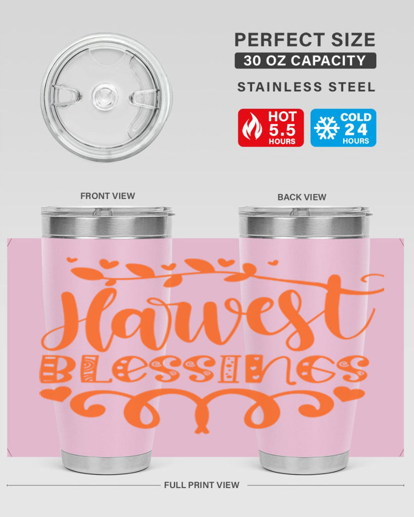 Harvest Blessings 266#- fall- Tumbler