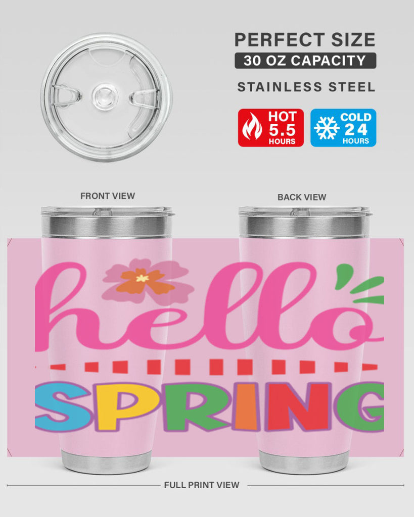 Hello Spring  231#- spring- Tumbler