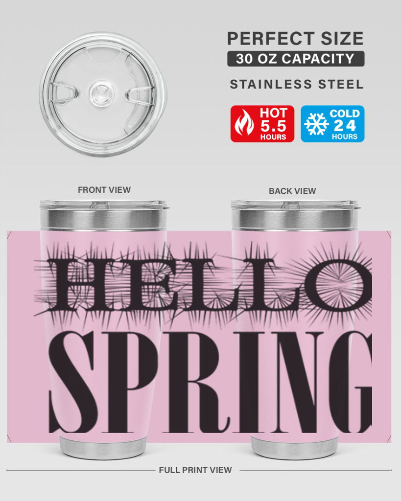 Hello spring  226#- spring- Tumbler