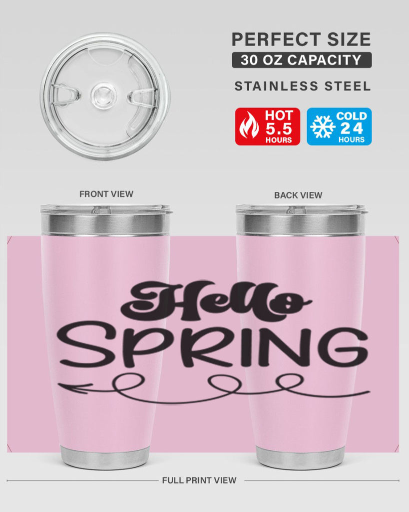 Hello spring  228#- spring- Tumbler