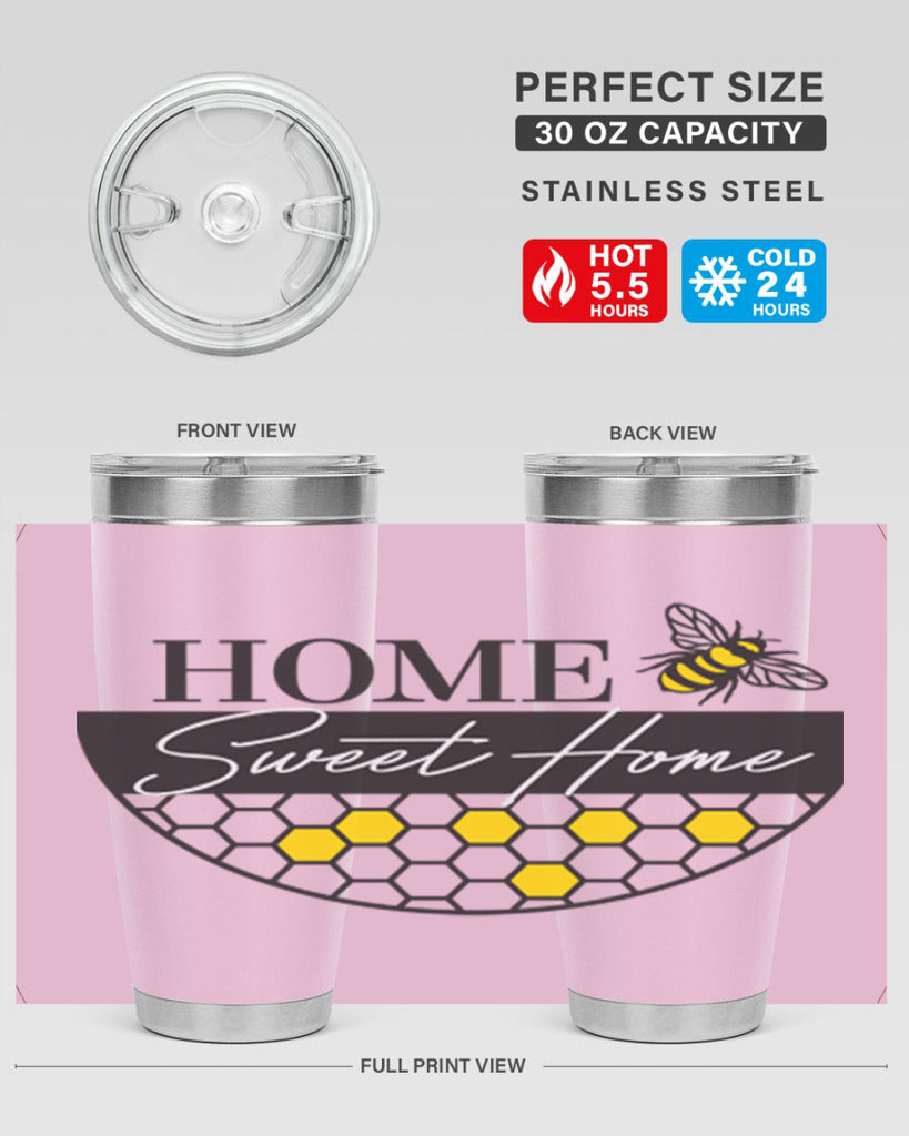 Home Sweet home bee and hive244#- spring- Tumbler