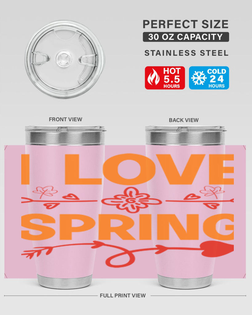 I love spring 271#- spring- Tumbler