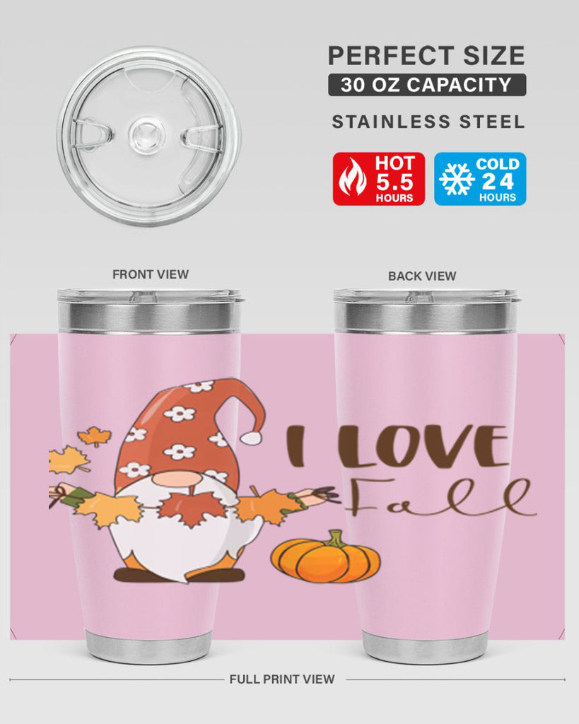 ILoveFallGnome 344#- fall- Tumbler