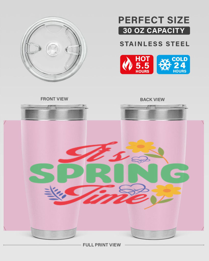 It's Spring Time 277#- spring- Tumbler