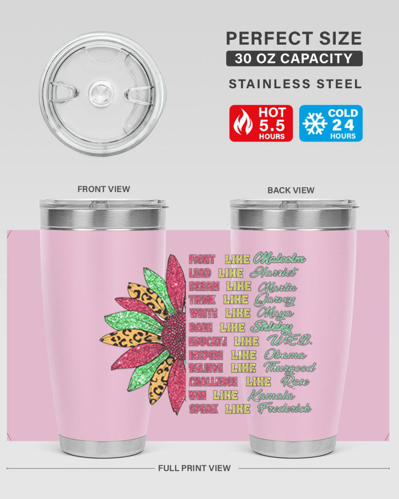 Juneteenth Sunflower Design 17#- Juneteenth- tumbler