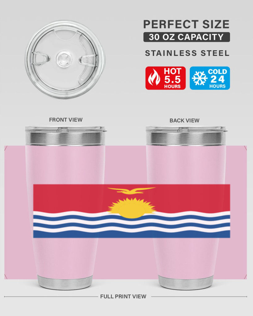 Kiribati 109#- world flags- Tumbler