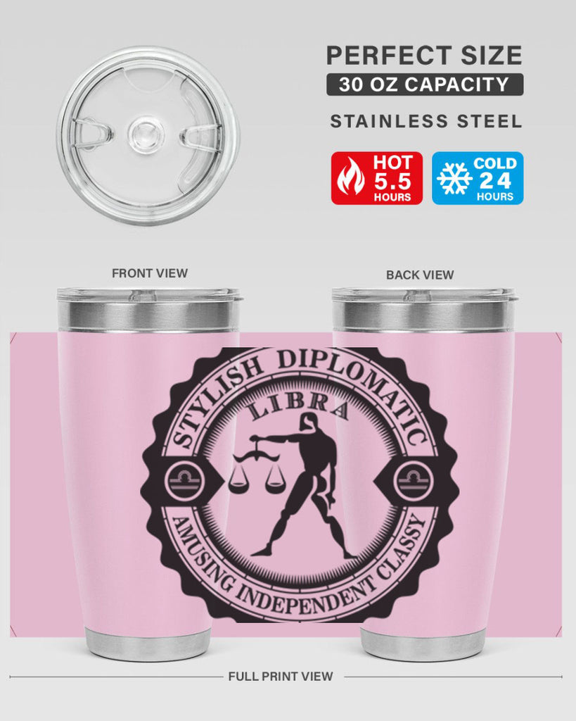 Libra 27#- zodiac- Tumbler