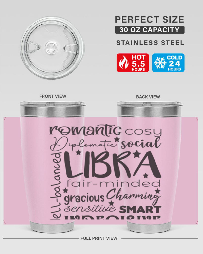 Libra 569#- zodiac- Tumbler