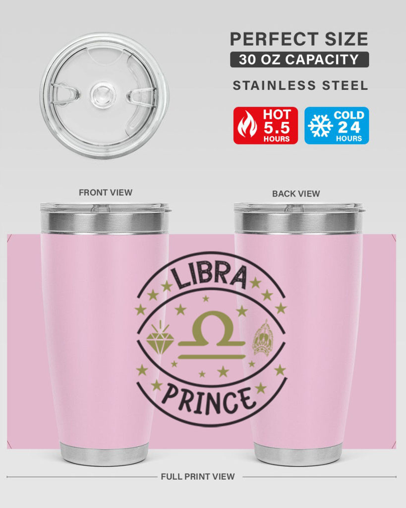 Libra prince 325#- zodiac- Tumbler