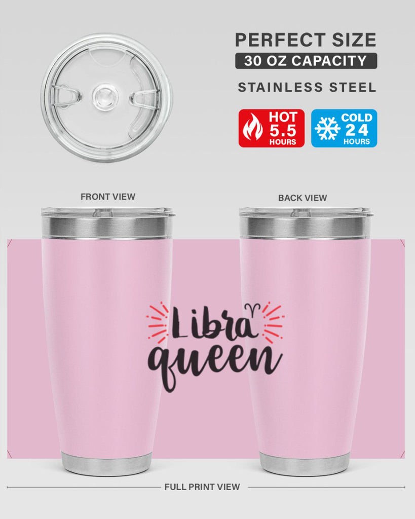 Libra queen 319#- zodiac- Tumbler