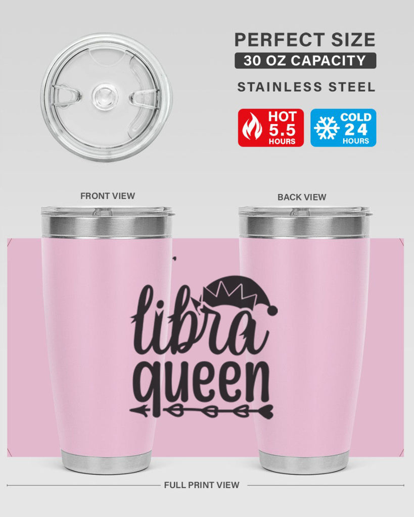 Libra queen 326#- zodiac- Tumbler