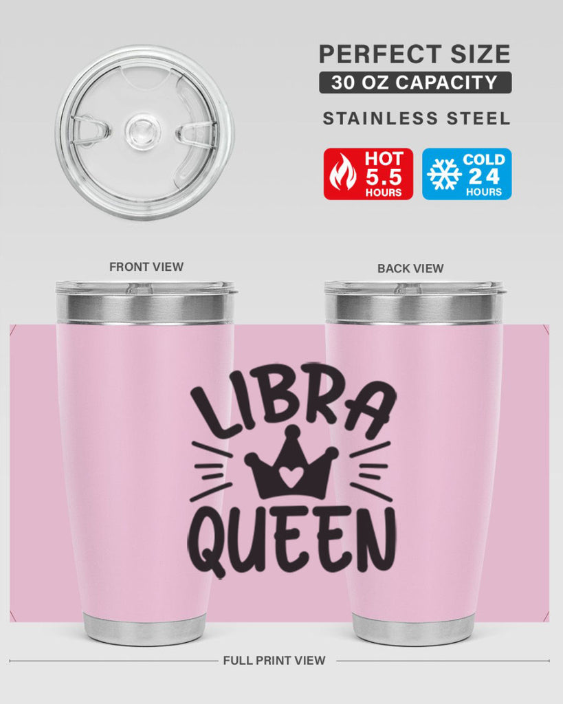 Libra queen 327#- zodiac- Tumbler