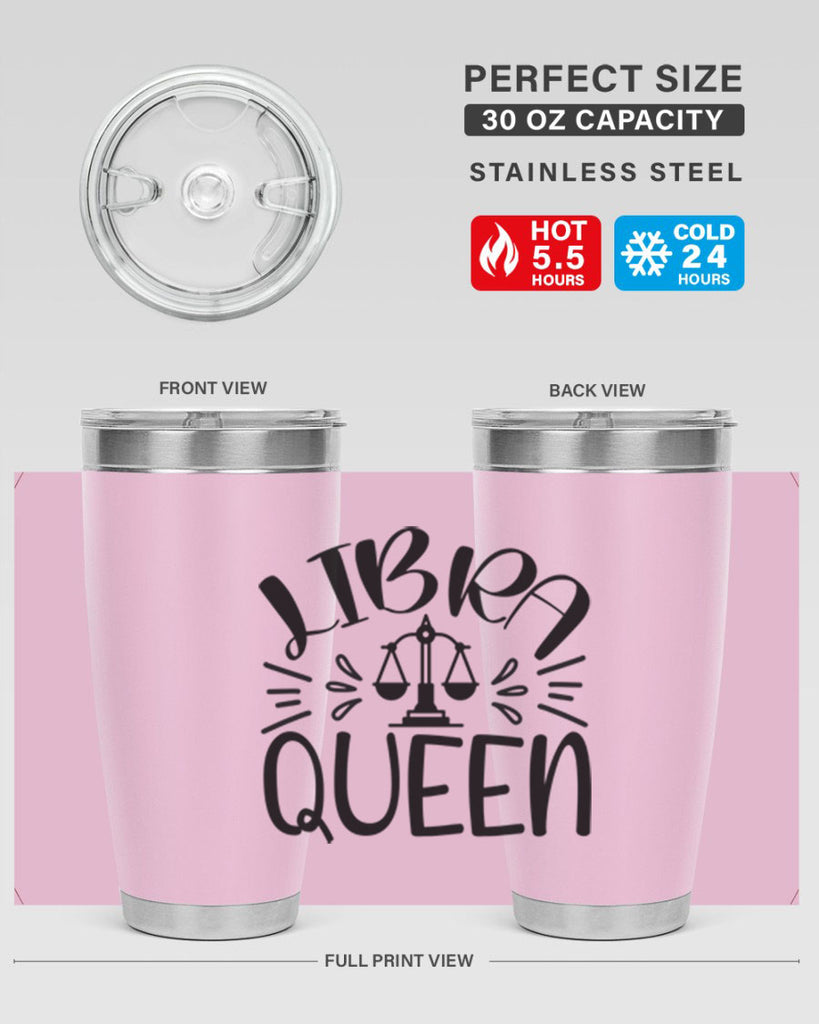 Libra queen 328#- zodiac- Tumbler