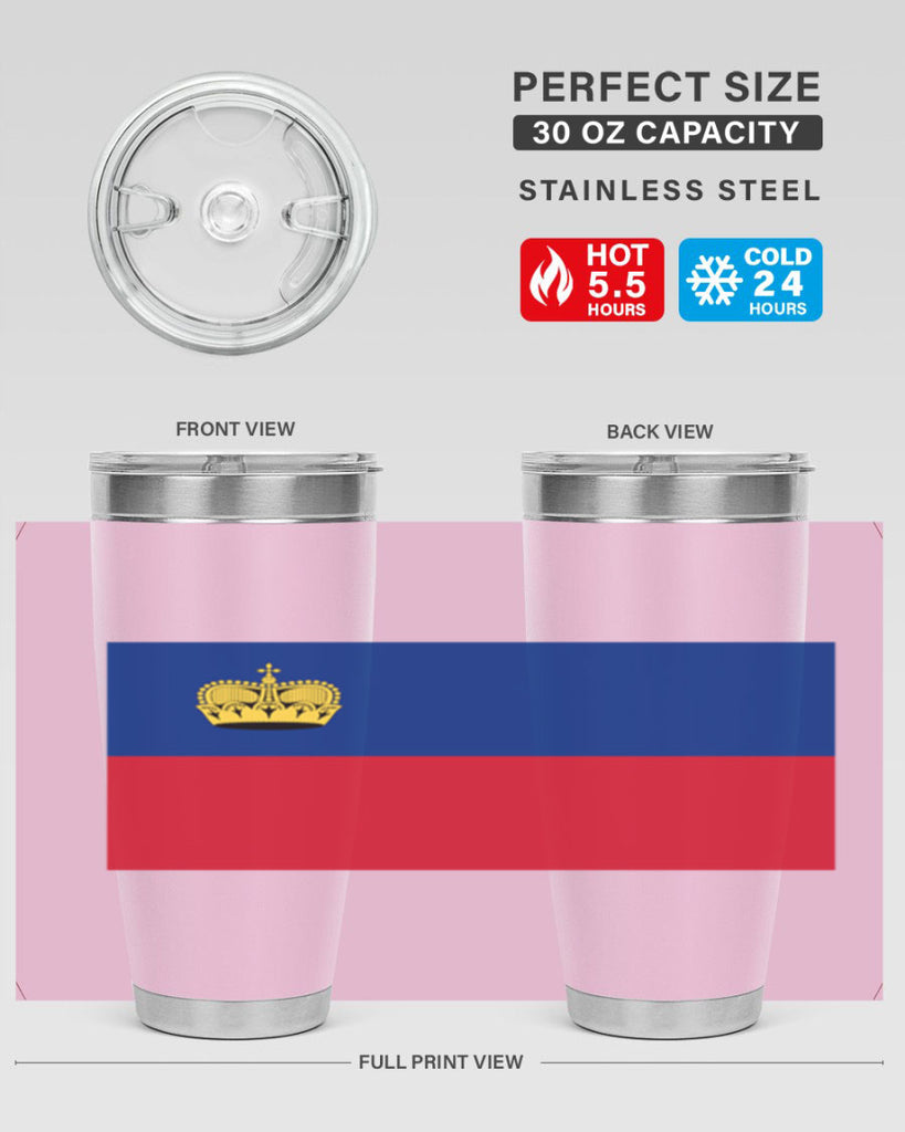 Liechtenstein 99#- world flags- Tumbler