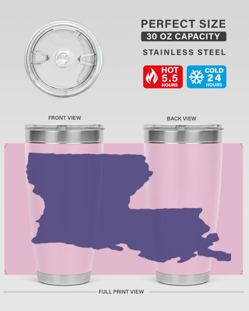 Louisiana 33#- stateflags- Tumbler