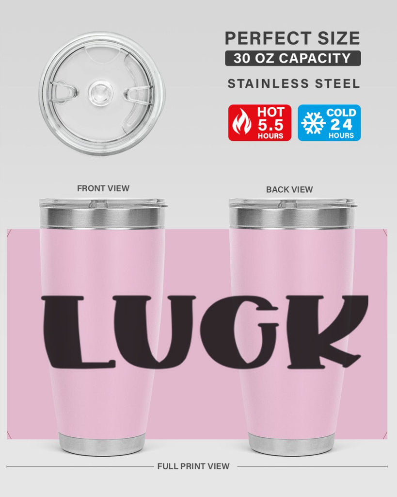 Luck Style 63#- St Patricks Day- Tumbler