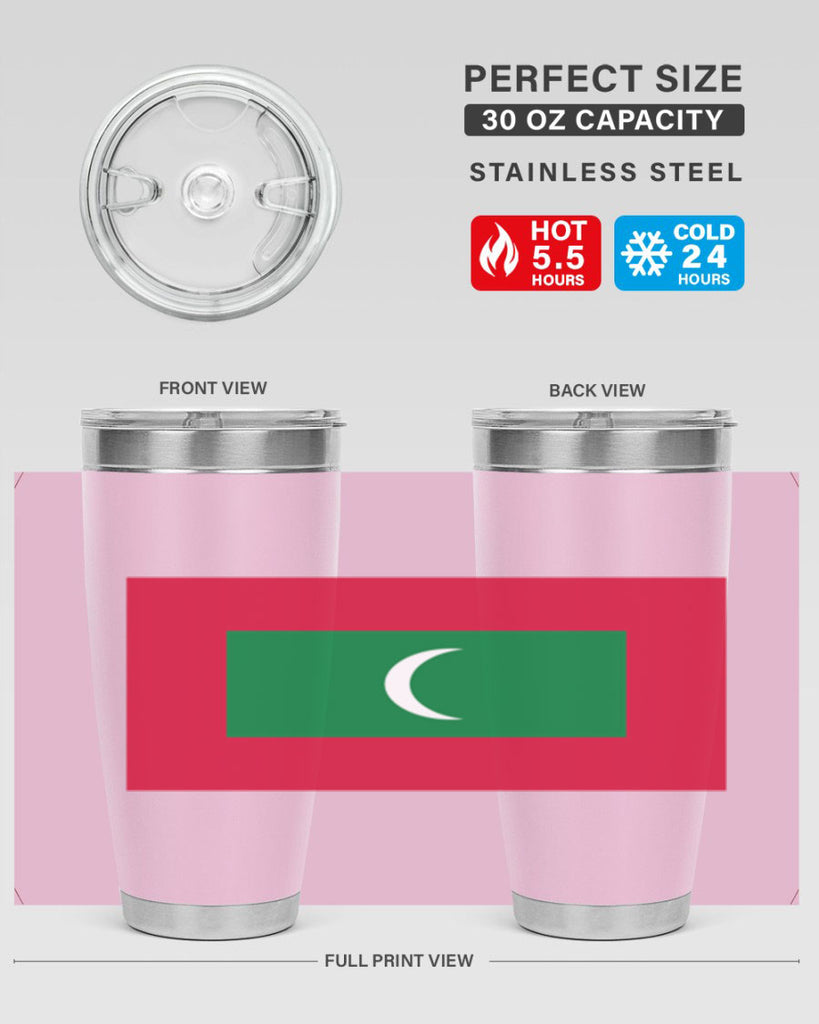 Maldives 93#- world flags- Tumbler