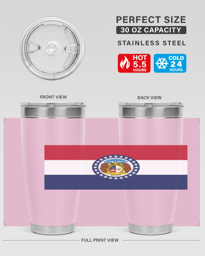 MissouriMissouri 27#- Us Flags- Tumbler