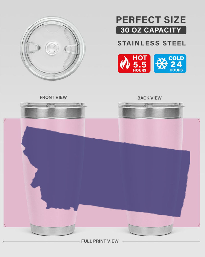 Montana 25#- stateflags- Tumbler