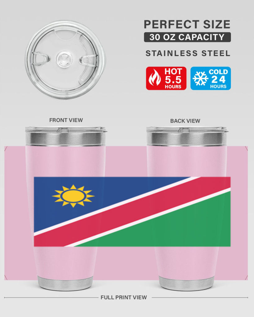 Namibia 78#- world flags- Tumbler