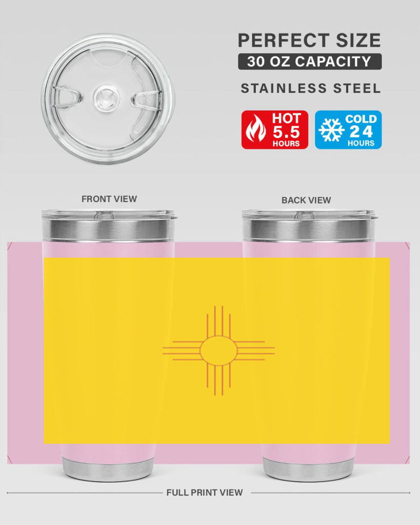 New Mexico 21#- Us Flags- Tumbler