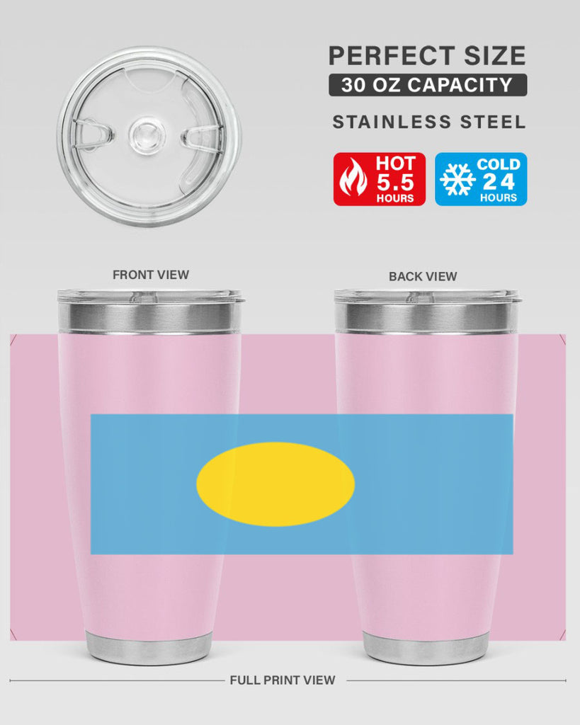 Palau 65#- world flags- Tumbler