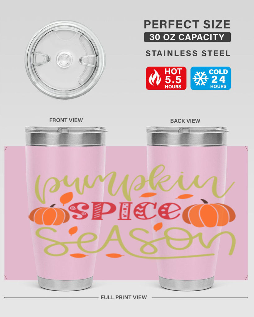 Pumpkin Spice Season 558#- fall- Tumbler