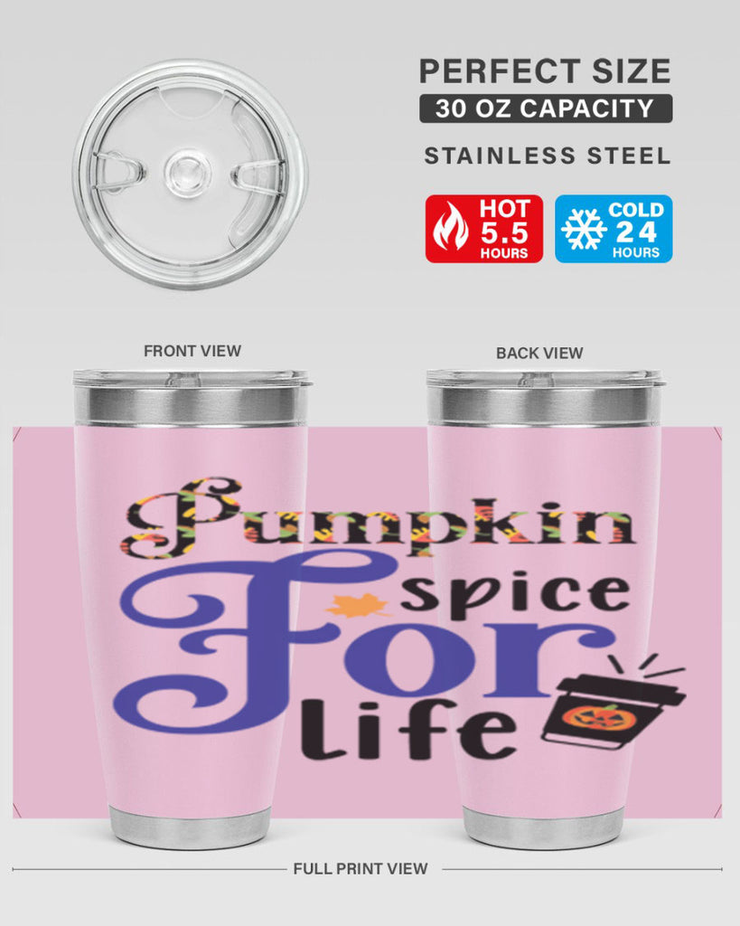 Pumpkinspiceforlife 566#- fall- Tumbler