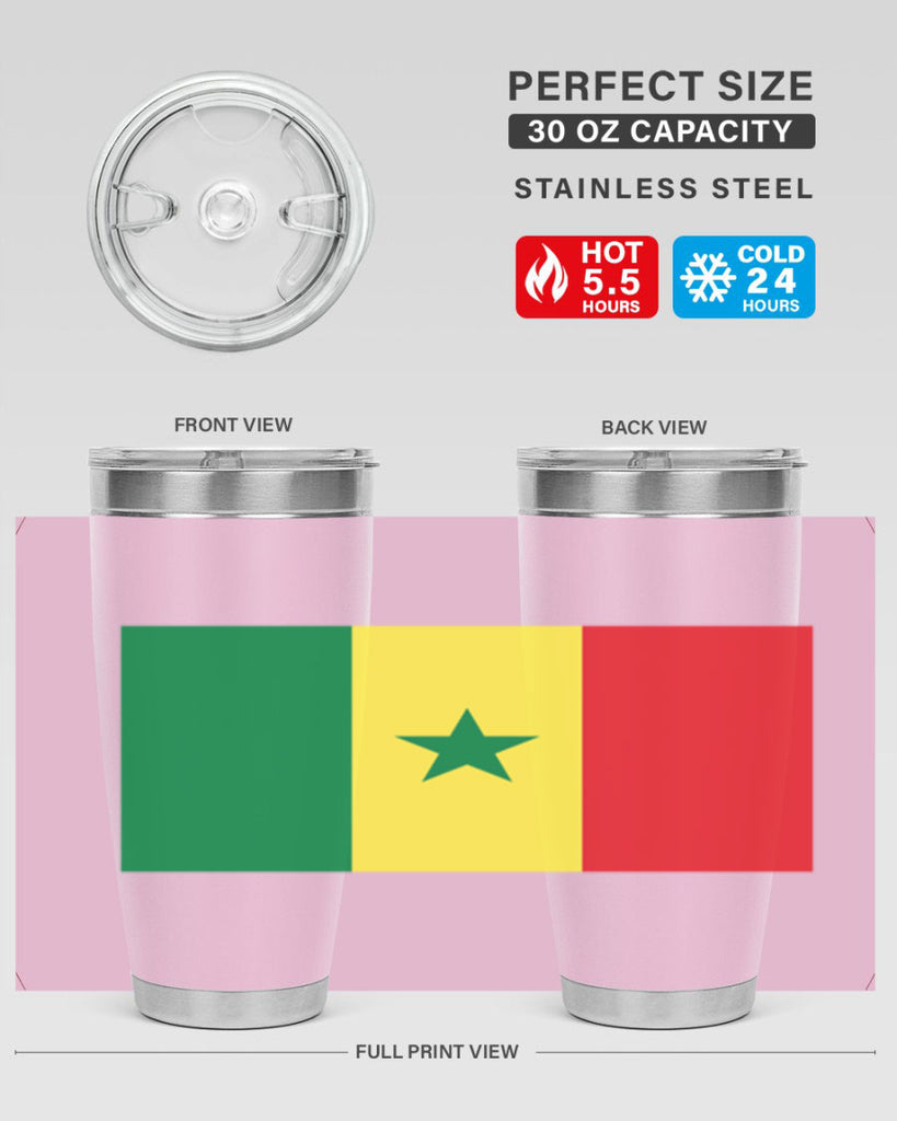 Senegal 45#- world flags- Tumbler