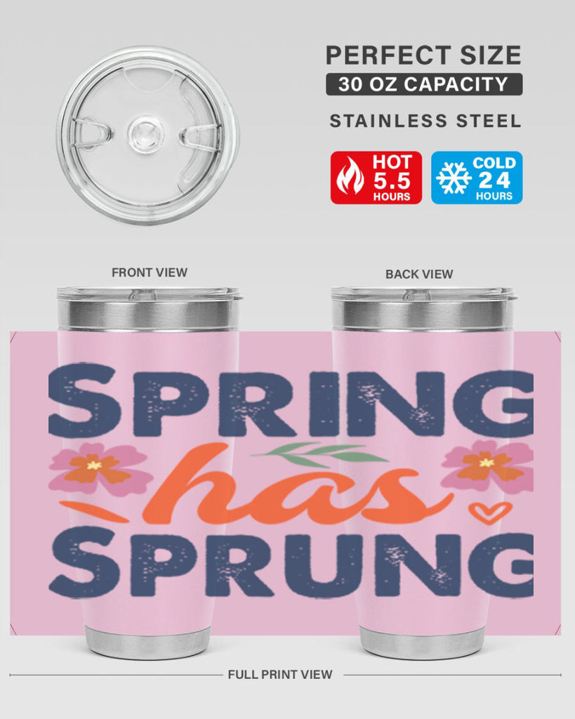 Spring Has Sprung  494#- spring- Tumbler
