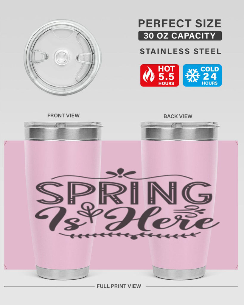 Spring is here 441#- spring- Tumbler