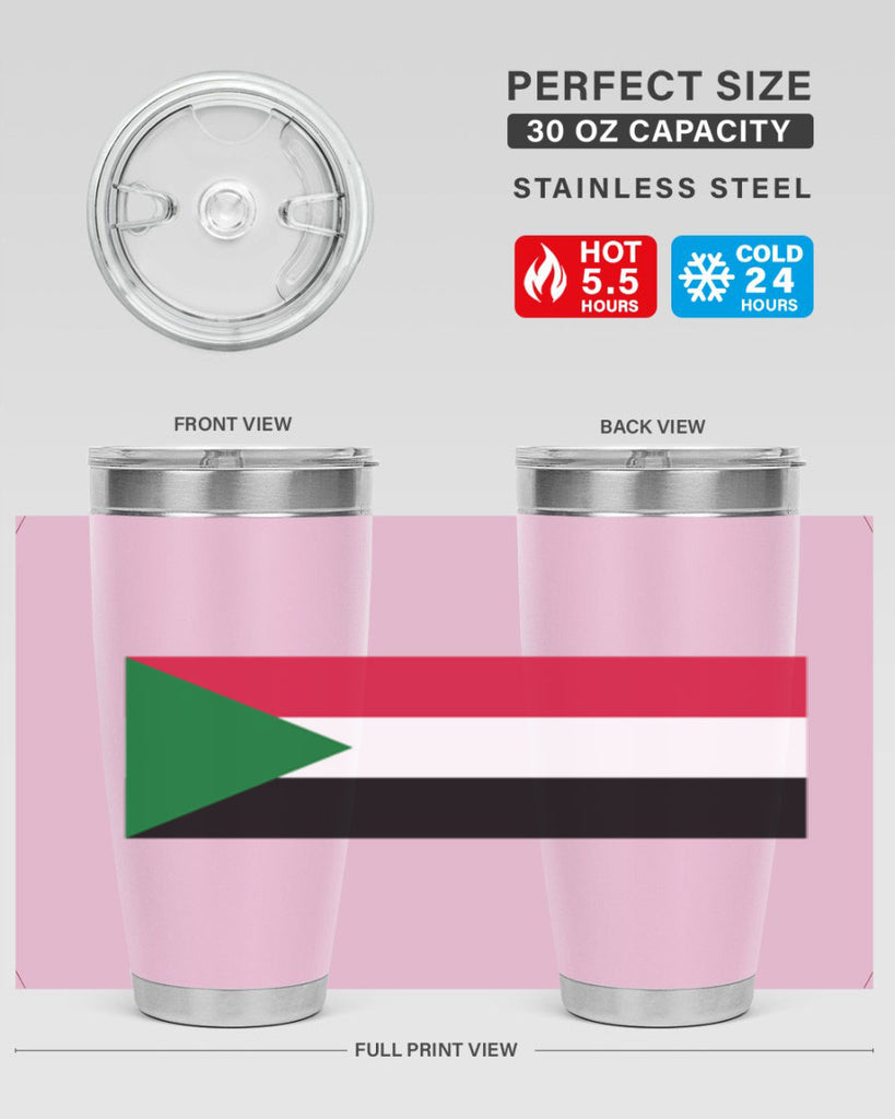 Sudan 31#- world flags- Tumbler