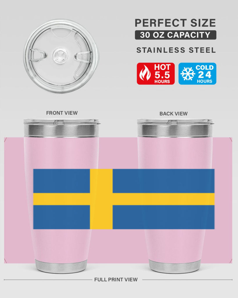 Sweden 29#- world flags- Tumbler