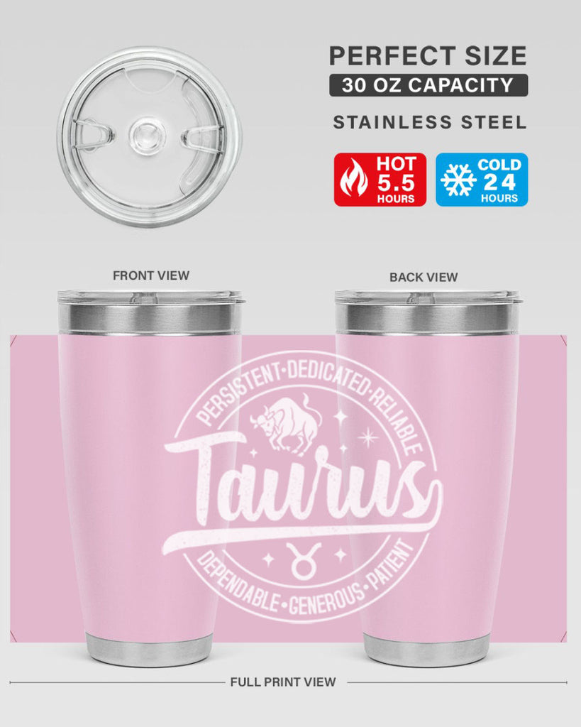 Taurus 495#- zodiac- Tumbler