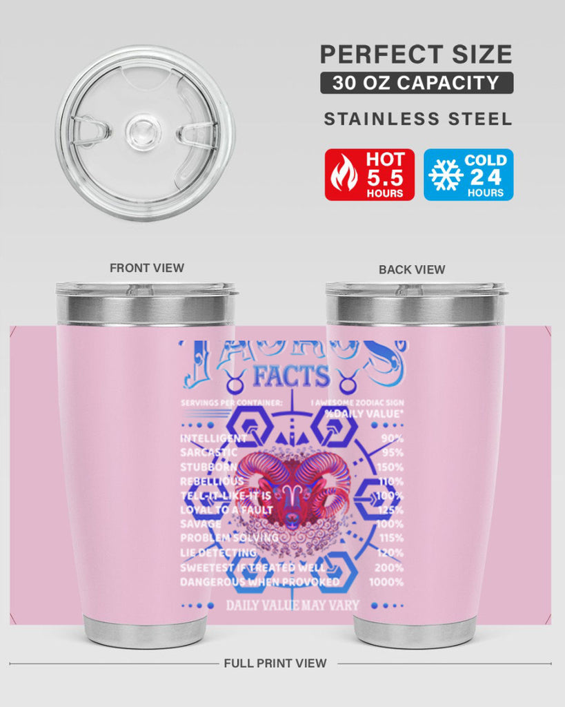 Taurus 496#- zodiac- Tumbler