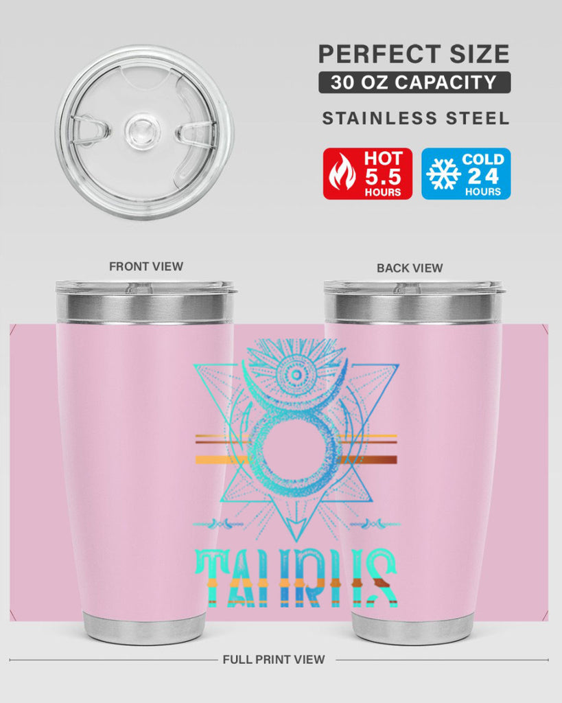 Taurus 506#- zodiac- Tumbler