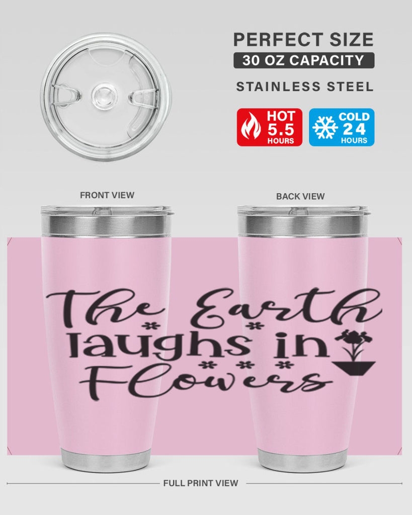 The Earth Laughs In Flowers 539#- spring- Tumbler