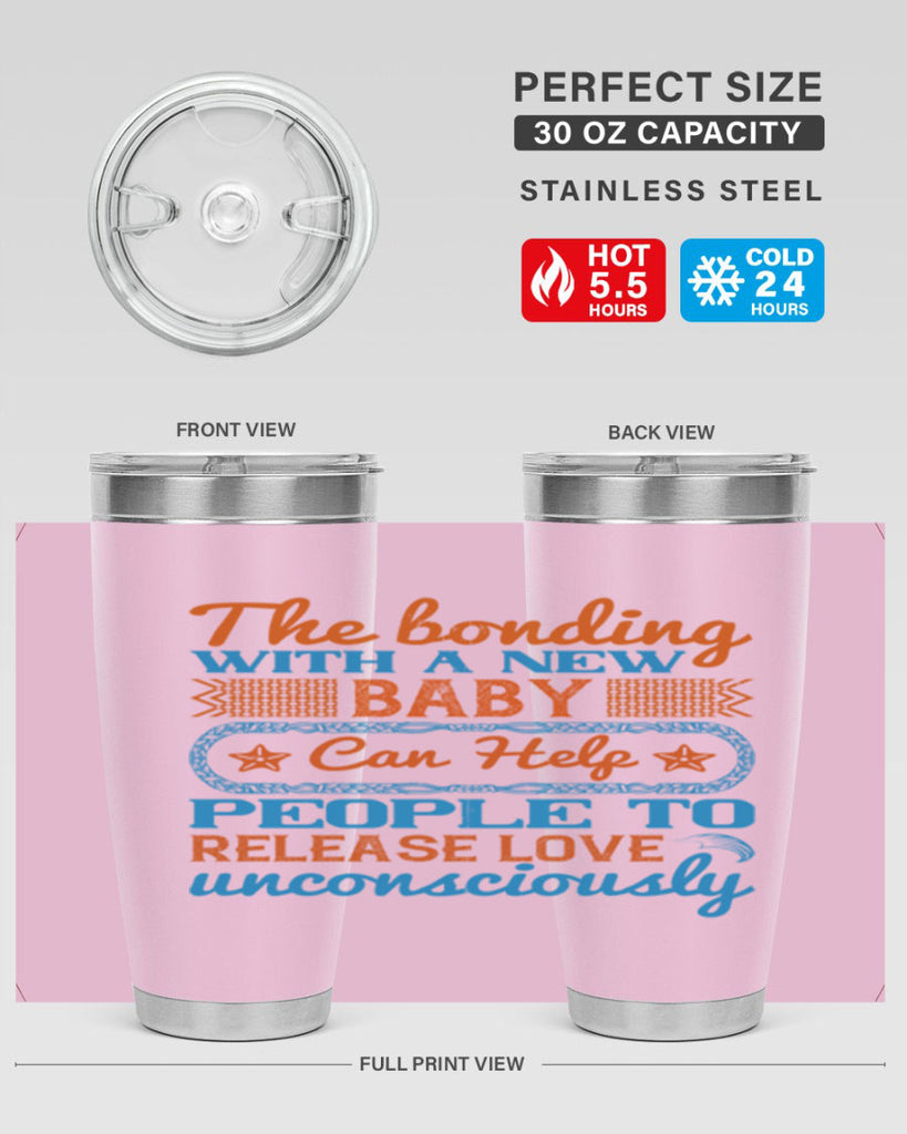 The bonding with a new baby can help people to release love unconsciously Style 7#- baby- tumbler