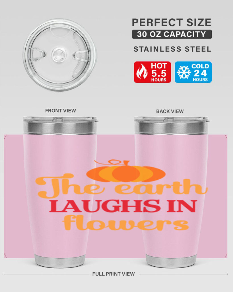 The earth laughs in flowers 538#- spring- Tumbler